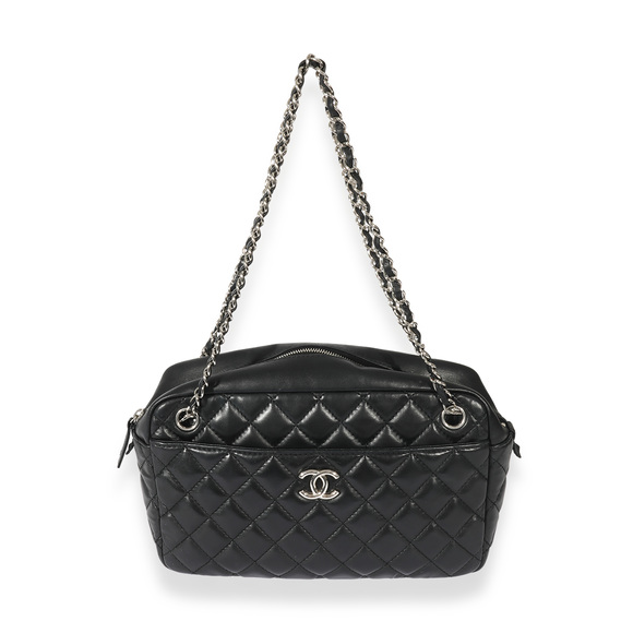 CHANEL Bags Chanel Cc Black Lambskin Camera Bag Poshmark